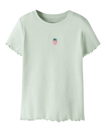 Name It Vivemma Ss Slim Top Pale Aqua 92 Cm