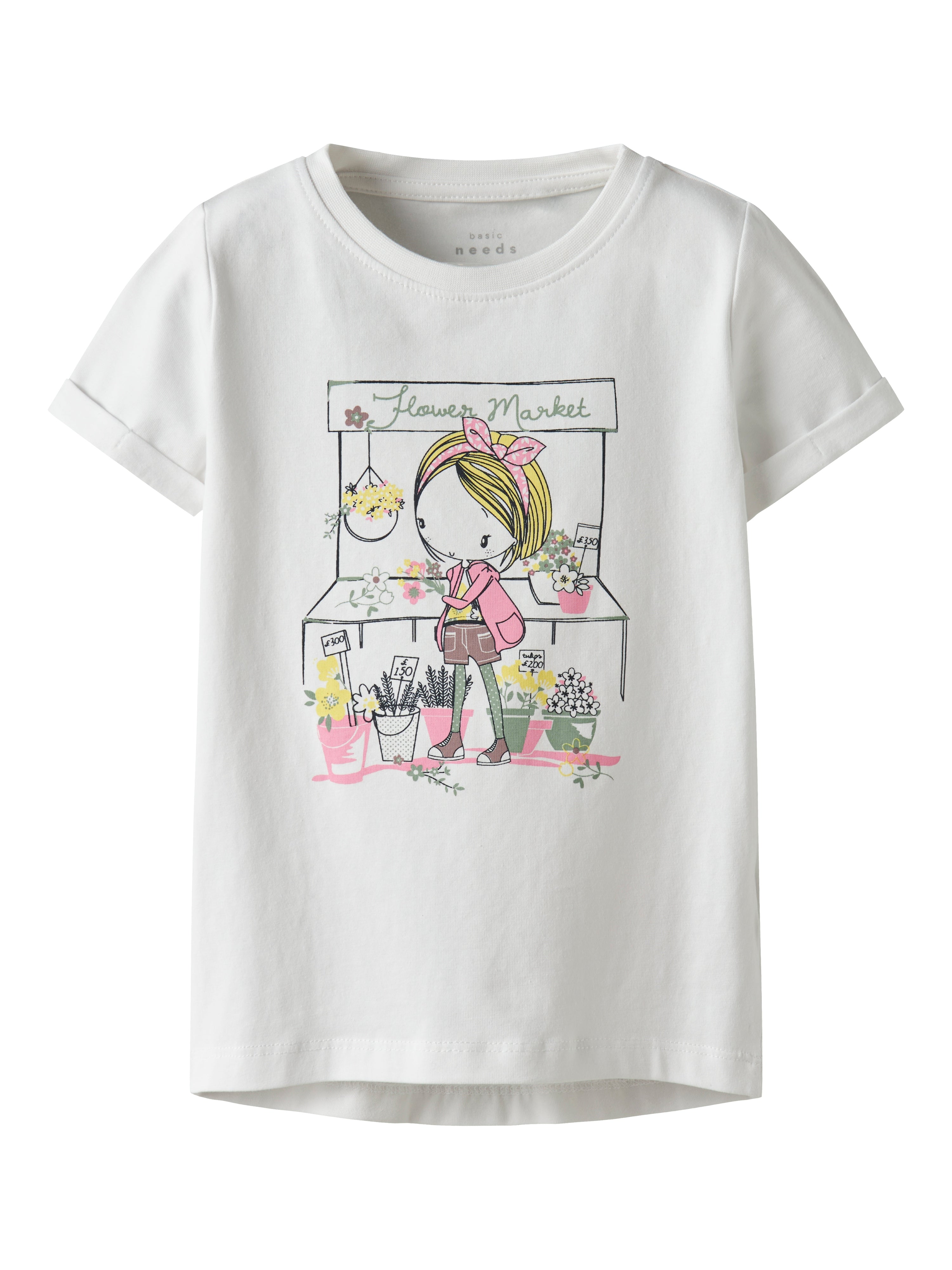 Name It Vix Ss Top Bright White 92 Cm