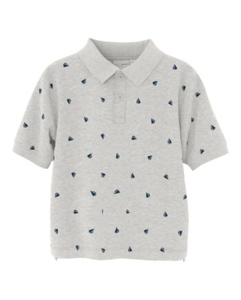 Name It Volo Polo Light Grey Melange 92 Cm