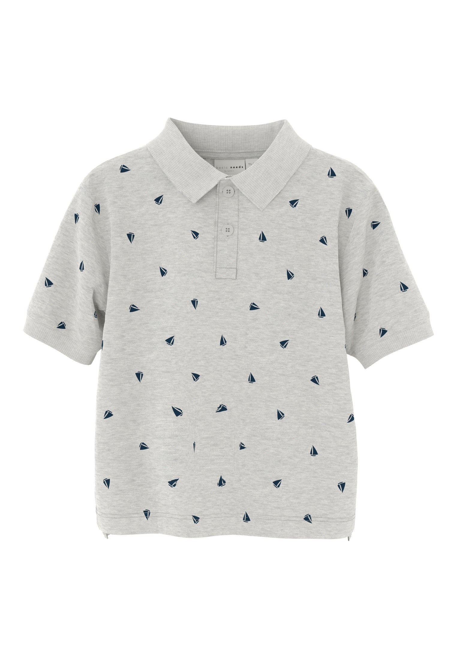 Name It Volo Polo Light Grey Melange 92 Cm