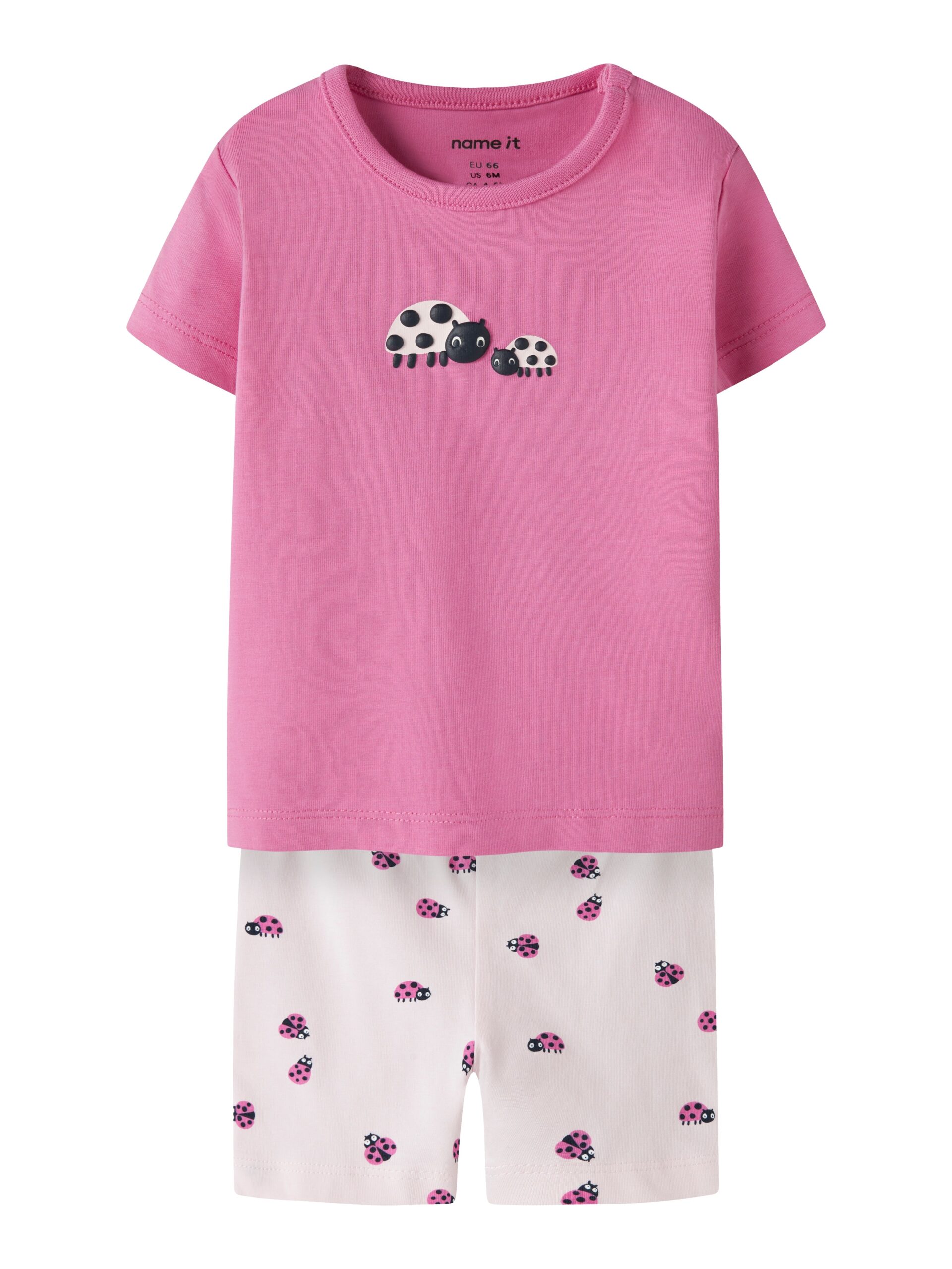 Name It Vubie Ss Top Sæt Strawberry Moon 56 Cm