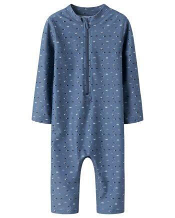 Name It Zippo     Uv Swimsuit Vintage Indigo 74 Cm