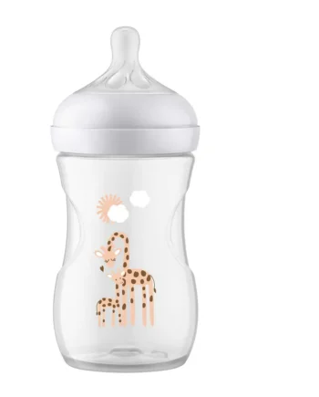 Natural Response Sutteflaske 260 Ml  Giraffe