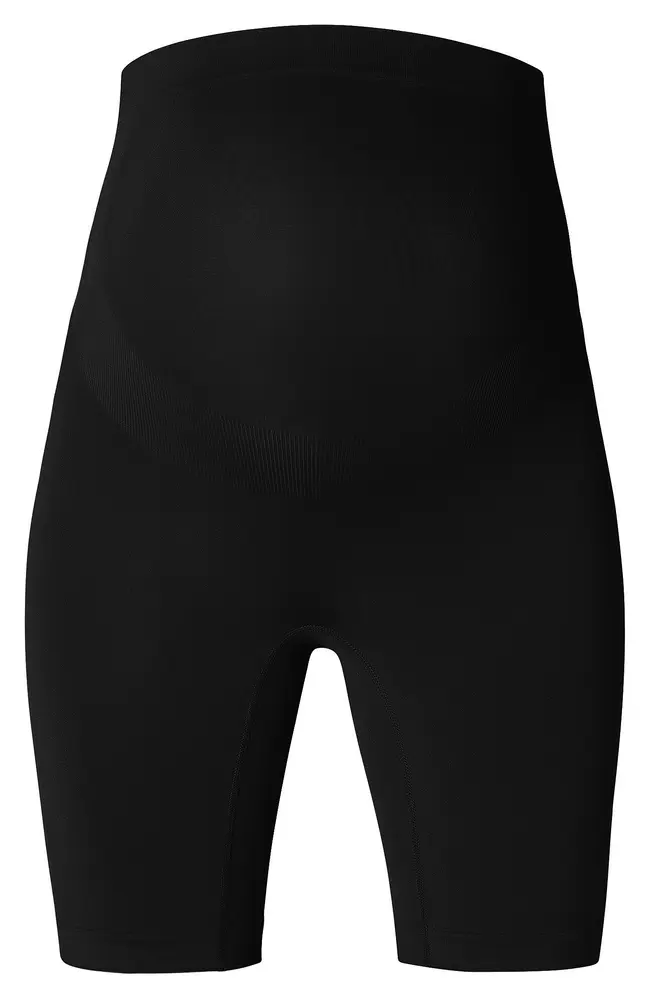 Niru Sømløse Shorts Lang Otb Black Xs