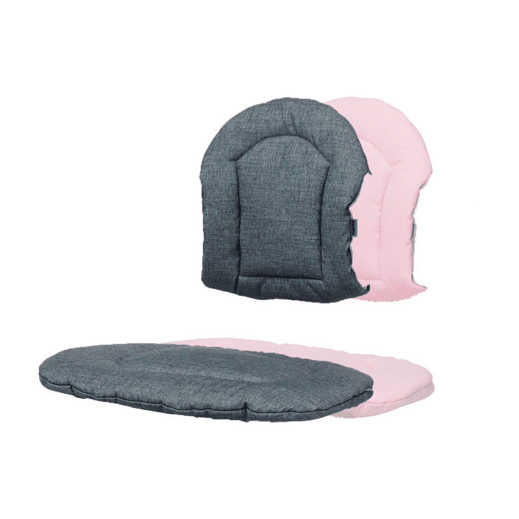Nomi Højstol Hynde Dark Grey Pale Pink