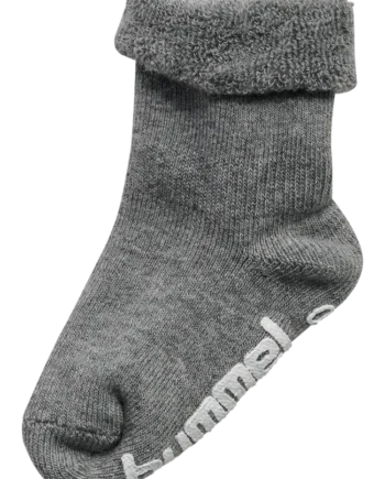 Non Slip Sokker Grey Melange 18 20