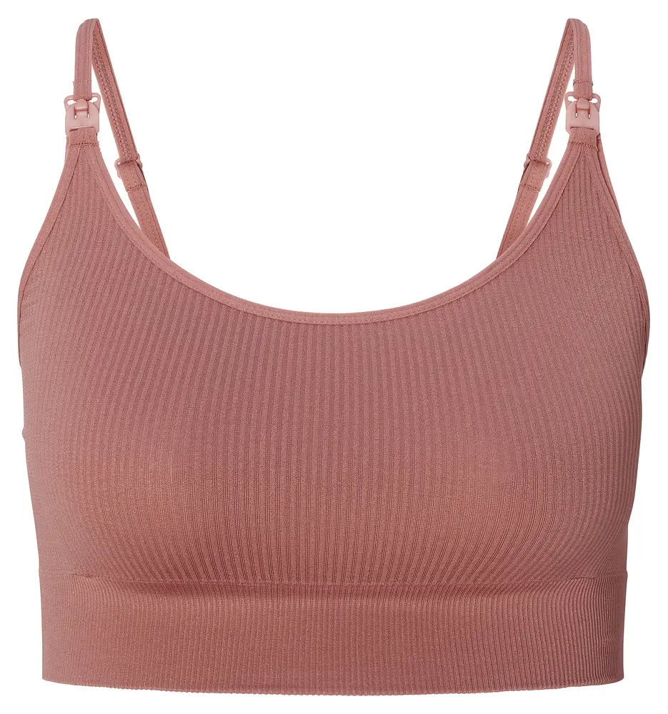Noppies Mira Sømløs Amme-rib Top Burlwood