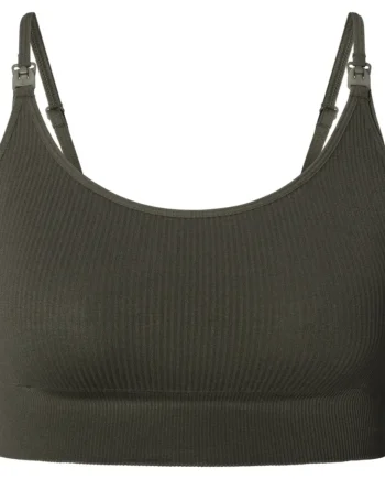 Noppies Mira Sømløs Amme-rib Top Olive Xs