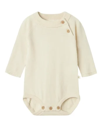 Nord Langærmet Strik Body Turtledove 74