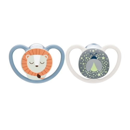 Nuk Perfect Match Air Night  Str      -18 Mdr  Anatomisk Silikone   -pak