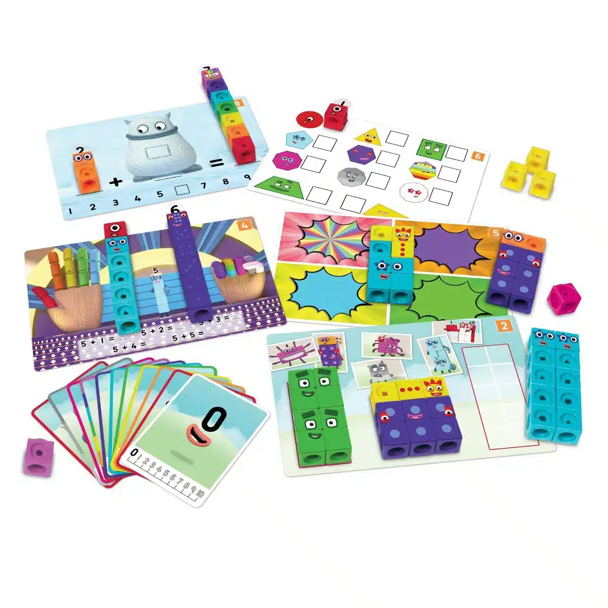 Numberblocks -10 Mathlink Cubes Fra år Learning Resources
