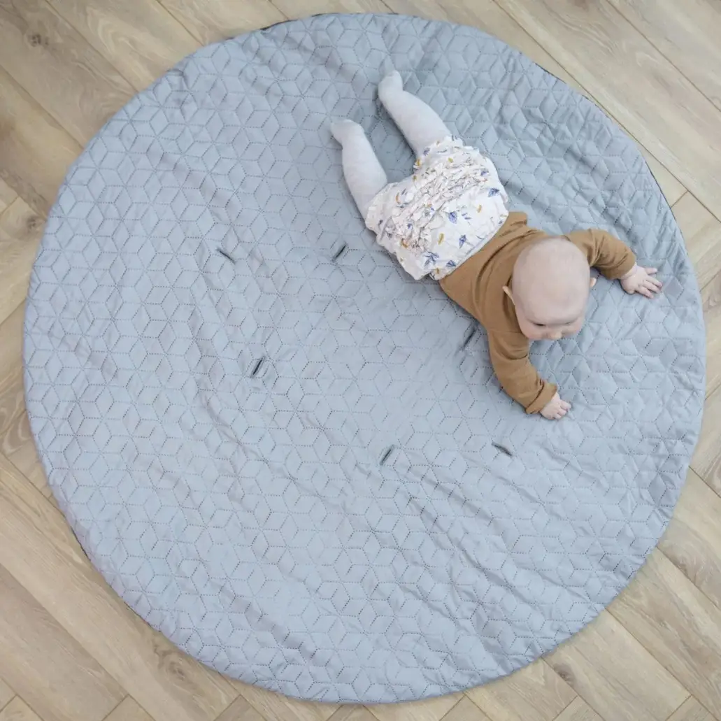 Stort Legetæppe Babynest Kørepose Taske Og Ammepude