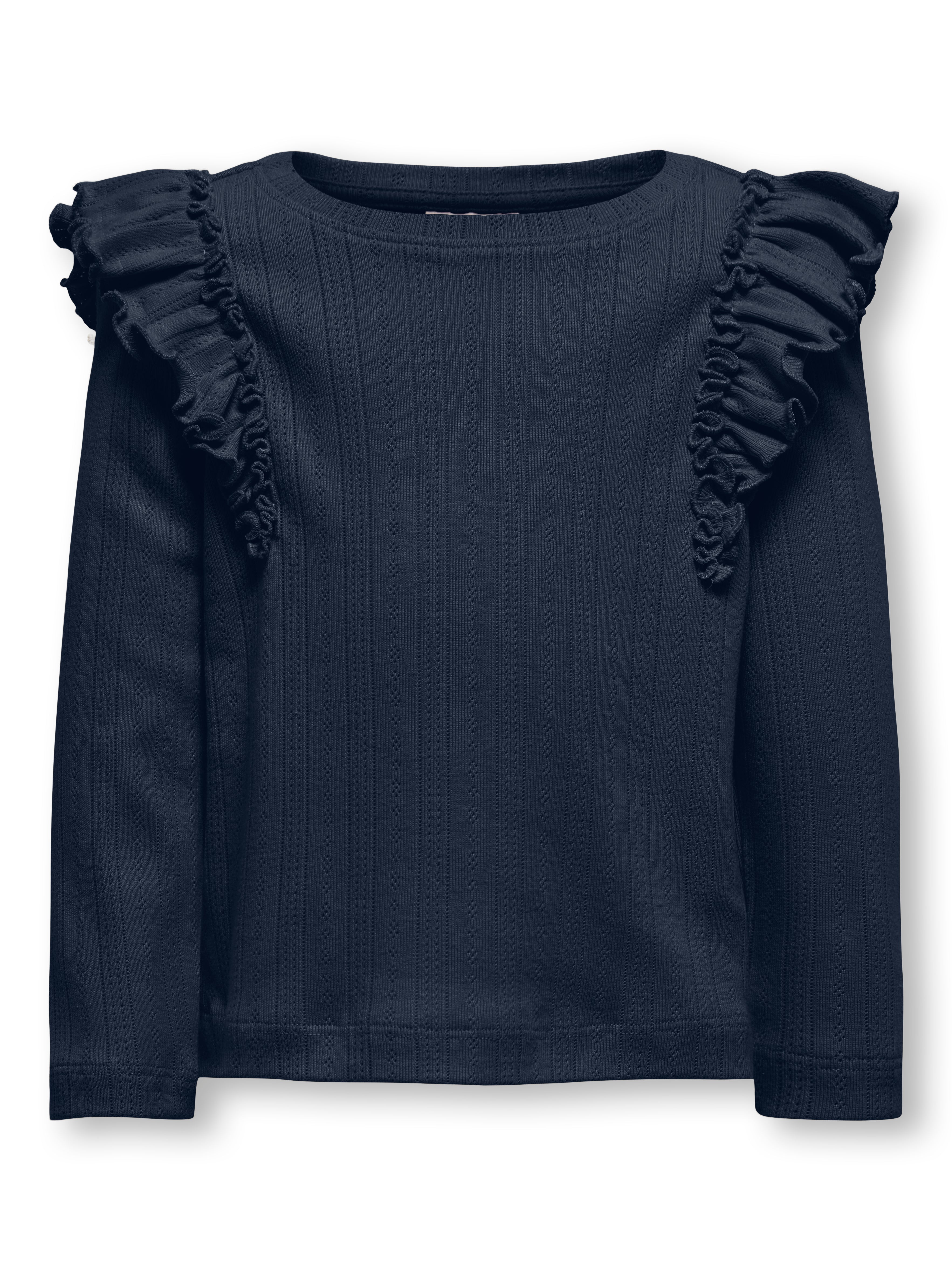 Only Mini Alice Life Frill Top Navy Blazer 92 Cm
