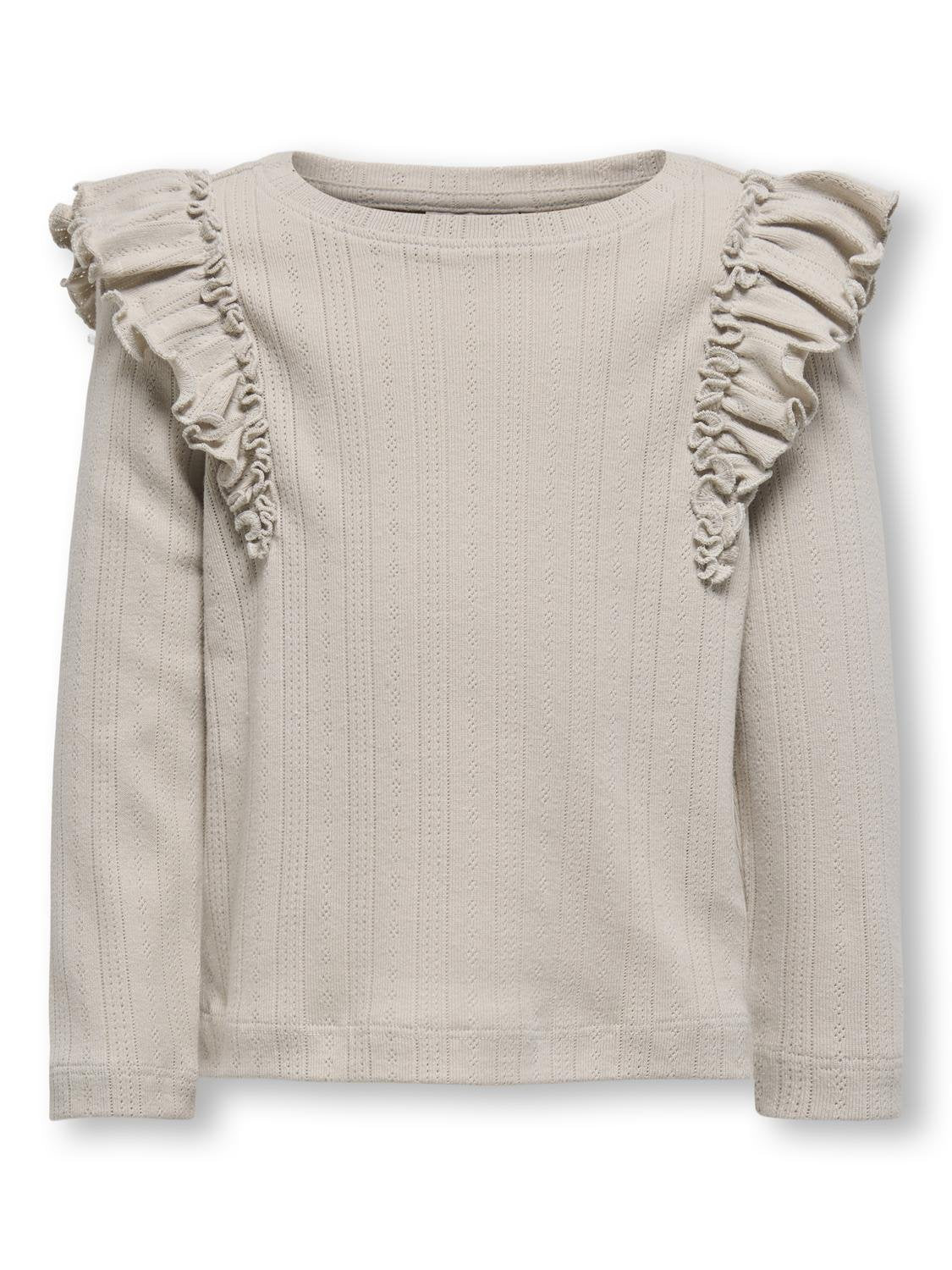 Only Mini Alice Life Frill Top Silver Gray 92 Cm