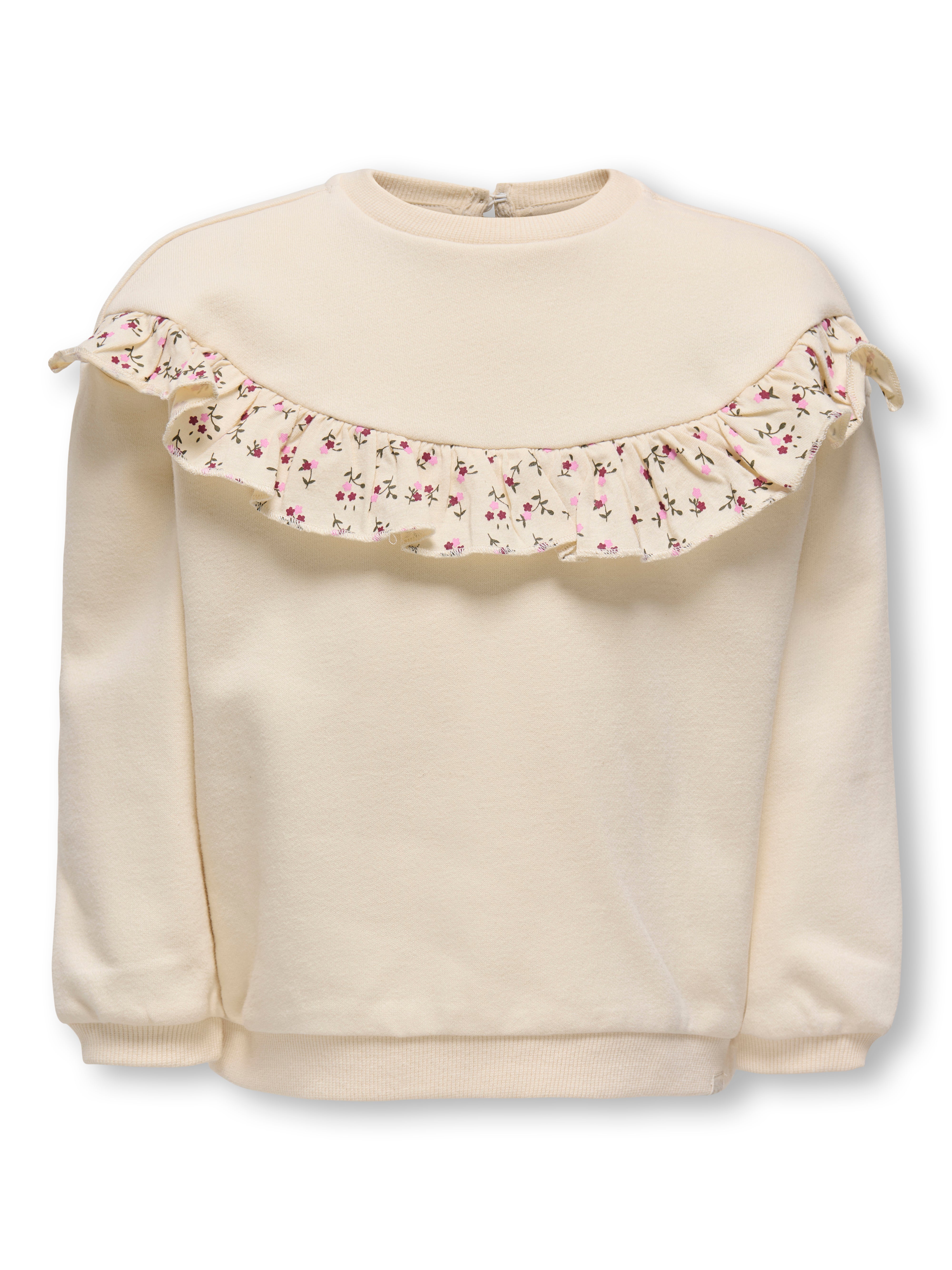 Only Mini Capella Life Ruf Sweatshirt Whitecap Gray 92 Cm