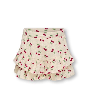 Only Mini Cerise Frill Skort Whitecap Gray 92 Cm