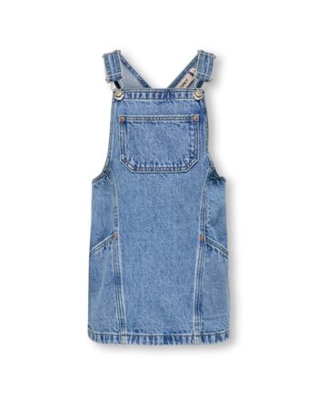 Only Mini Cille Short Spencer Dress Medium Blue Denim 92 Cm