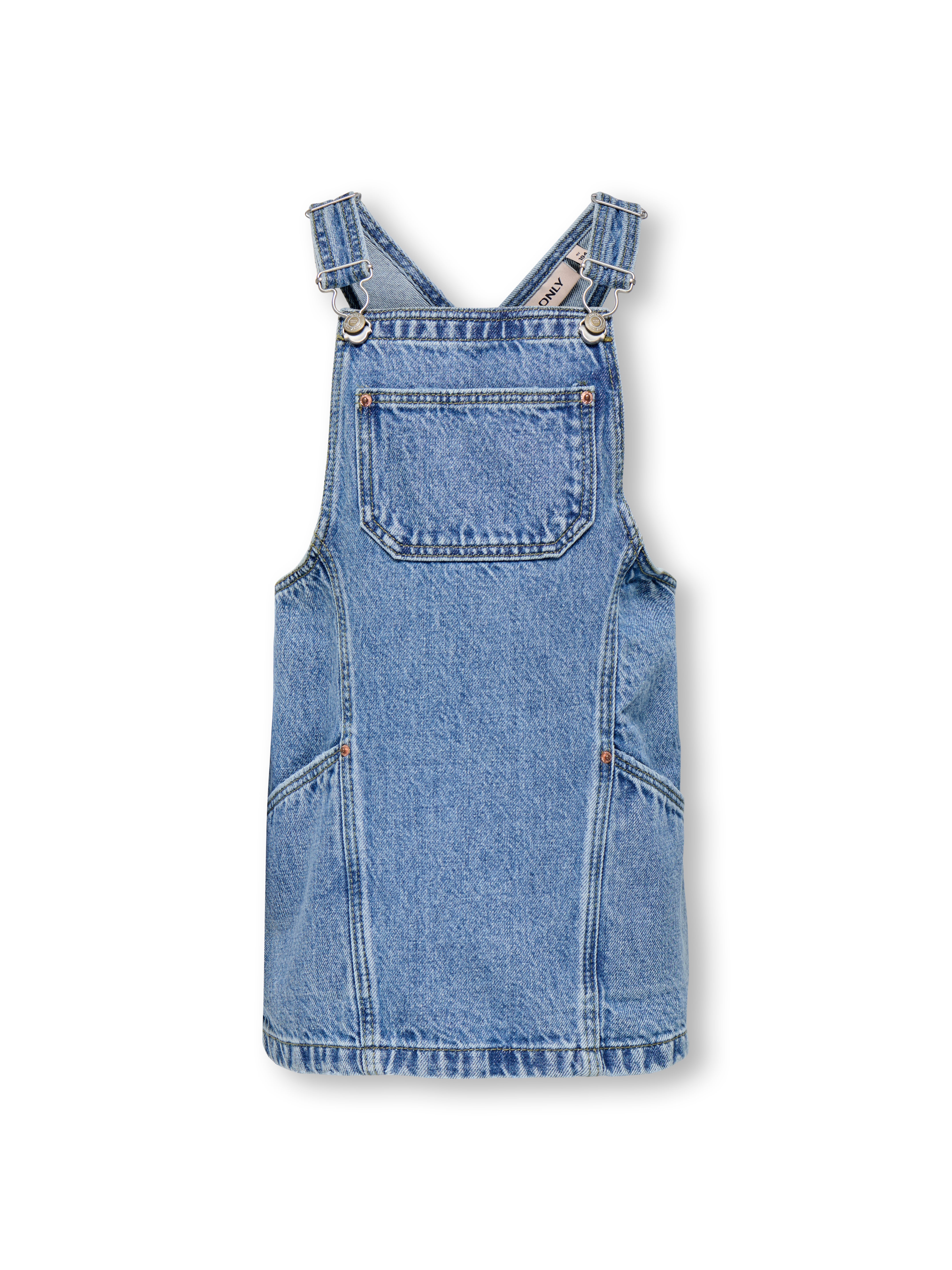 Only Mini Cille Short Spencer Dress Medium Blue Denim 92 Cm