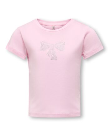 Only Mini Kira Life Bling Top Roseate Spoonbill Bow 92 Cm
