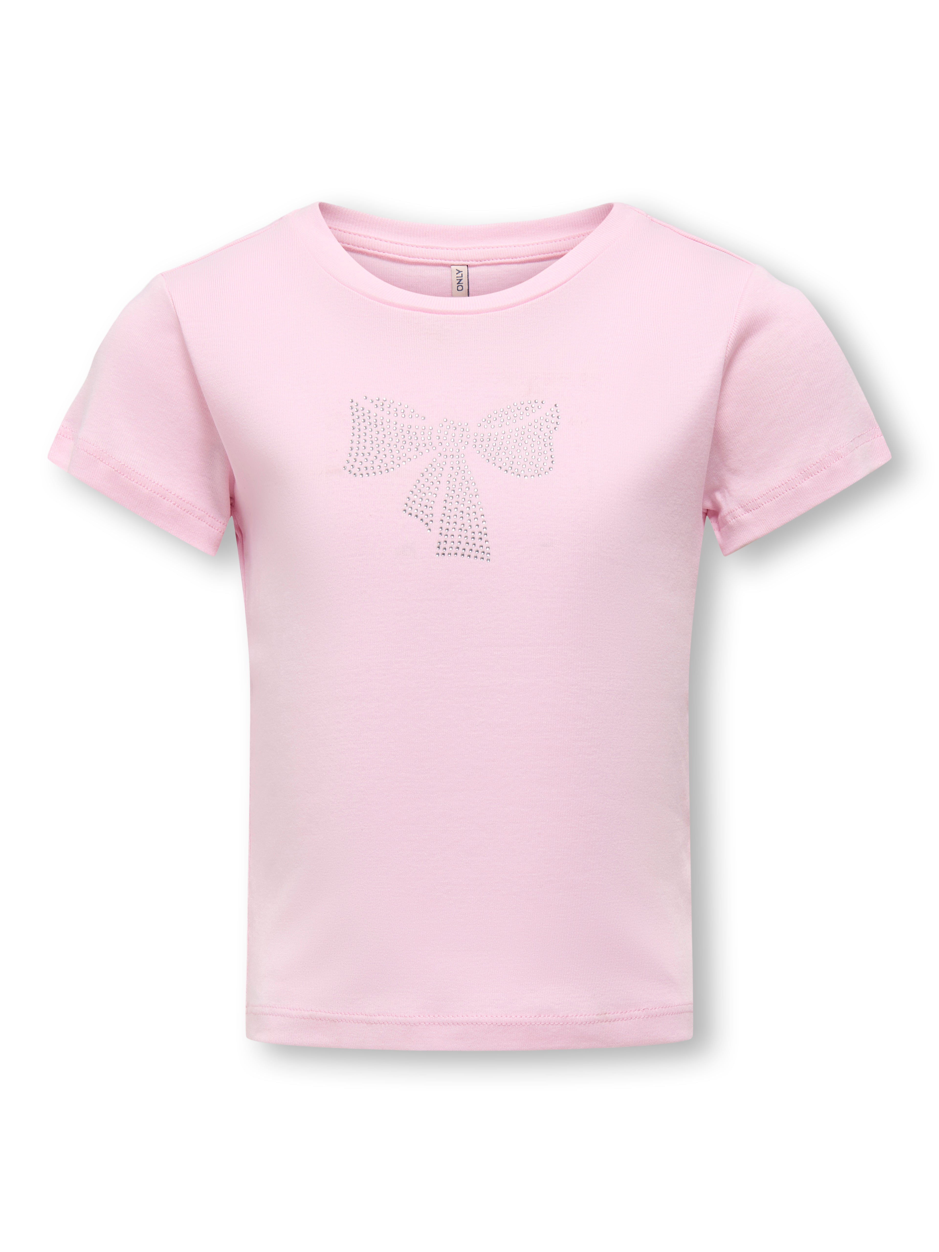 Only Mini Kira Life Bling Top Roseate Spoonbill Bow 92 Cm
