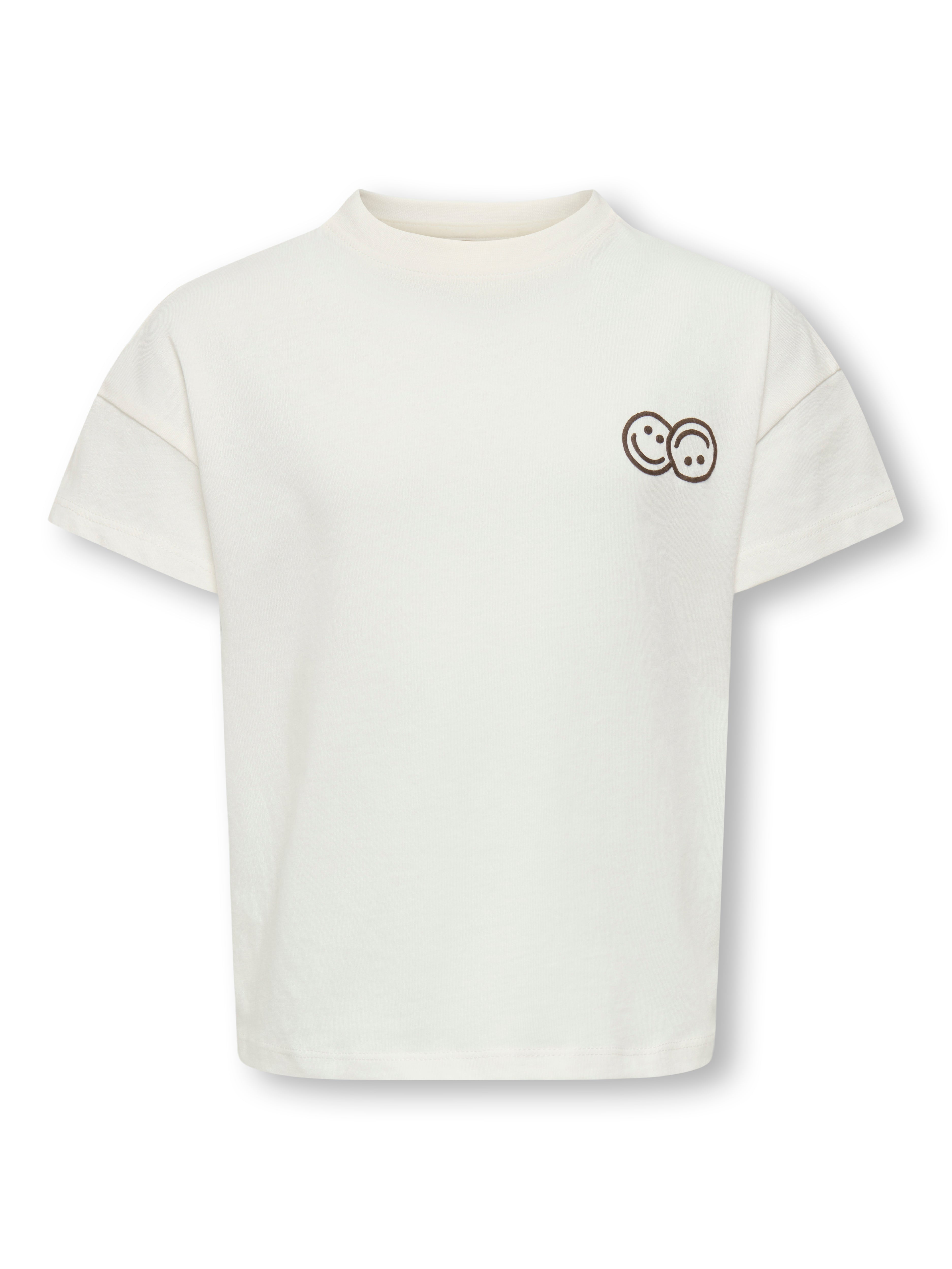 Only Mini Leona Life Tee Cloud Dancer 92 Cm