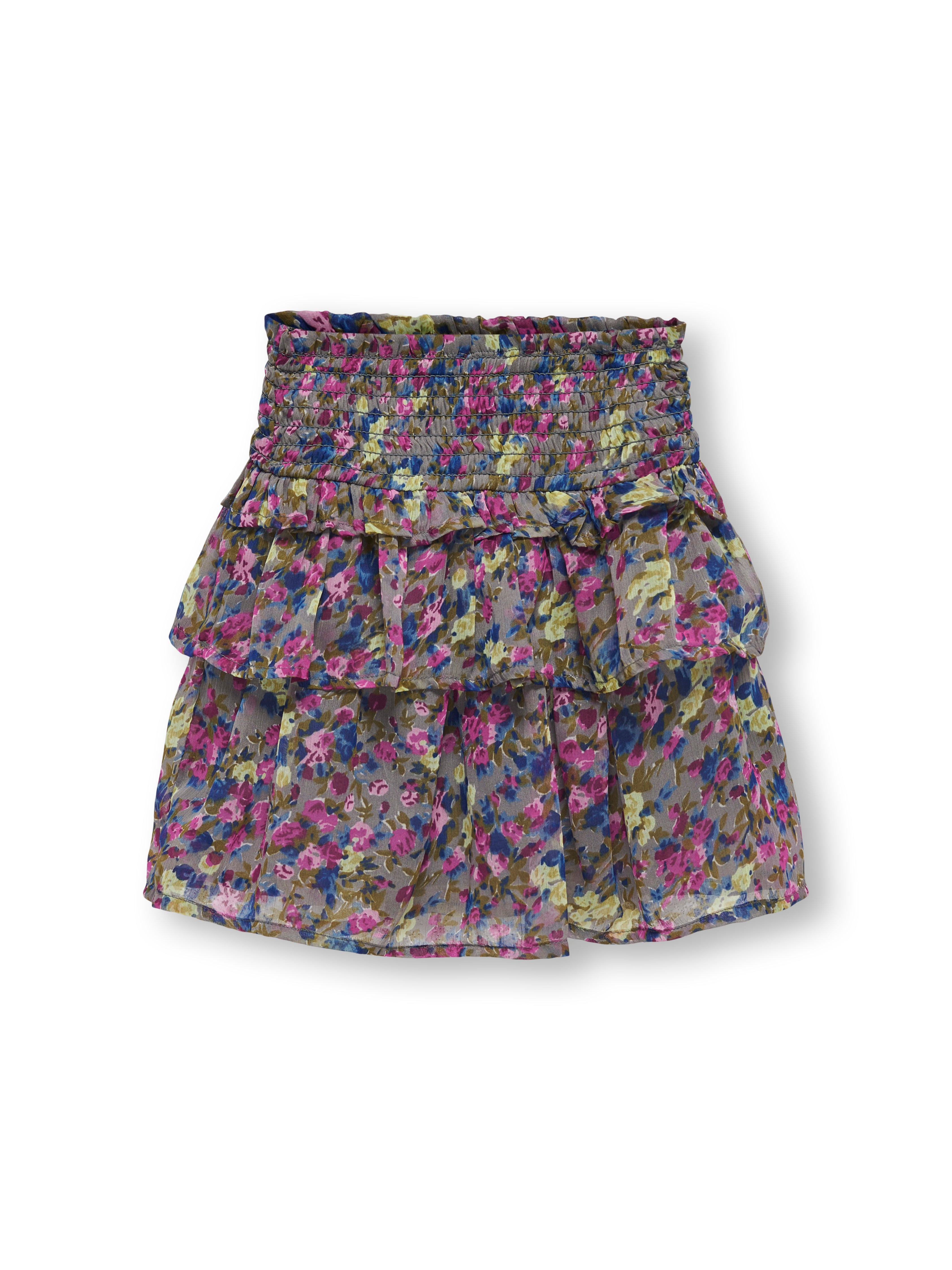 Only Mini Rachel Smock Skirt December Sky 92 Cm
