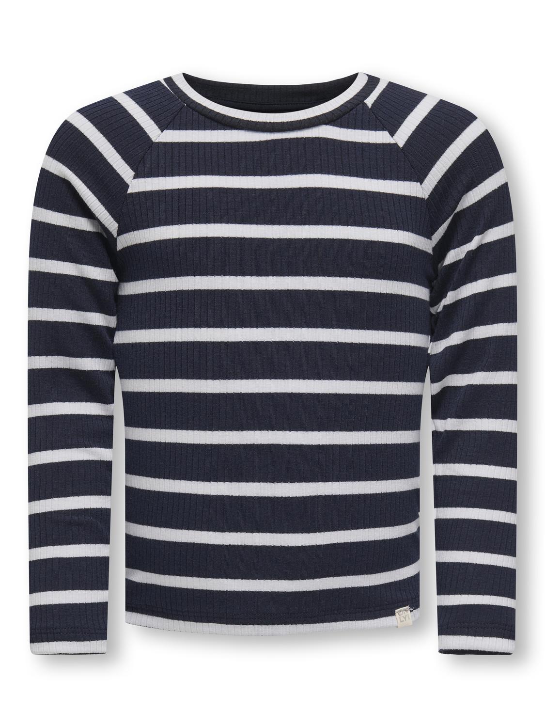 Only Mini Sadie Stripe Top Navy Blazer 92 Cm