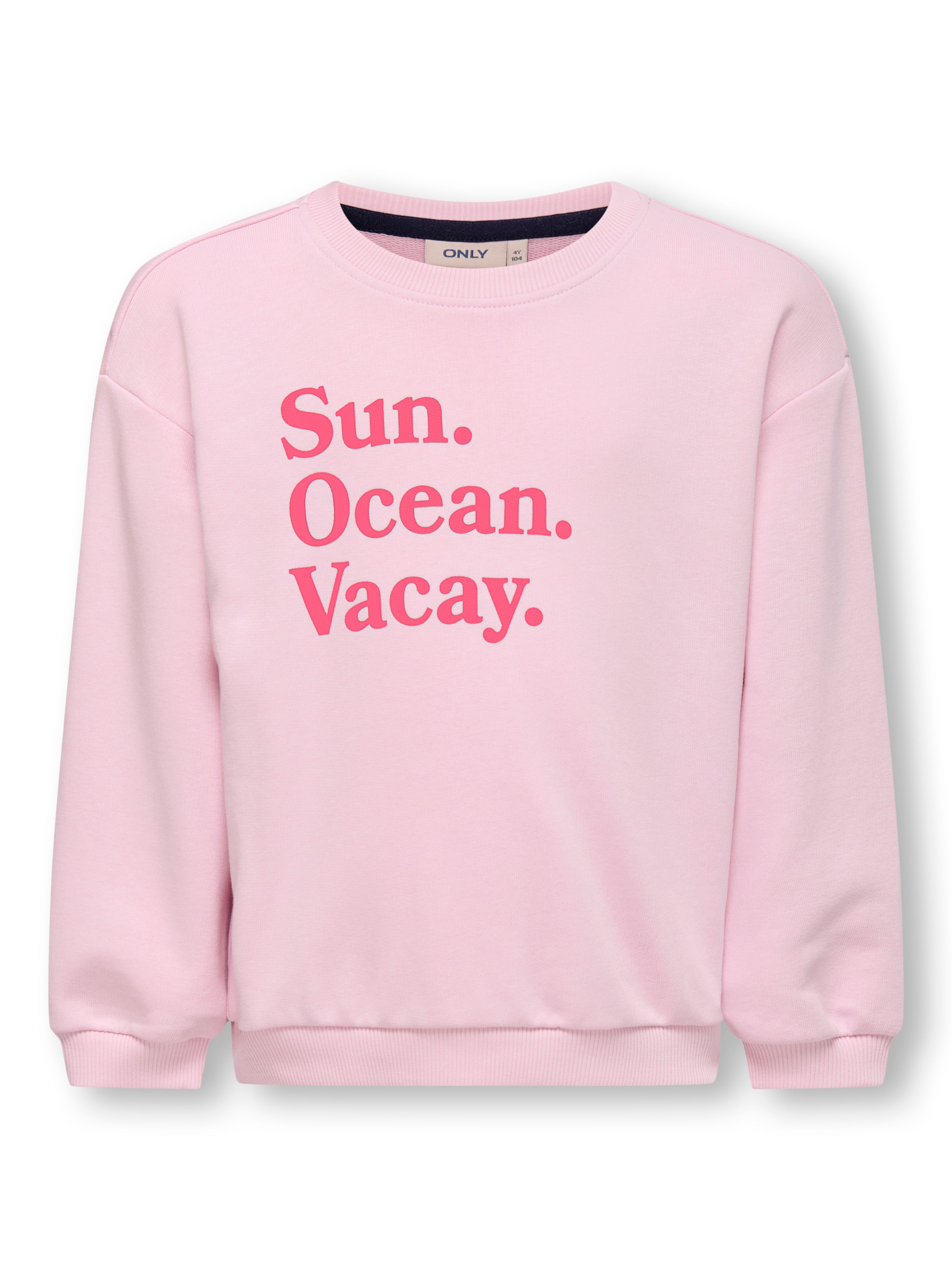 Only Mini Summer Loose Sweatshirt Roseate Spoonbill 92 Cm