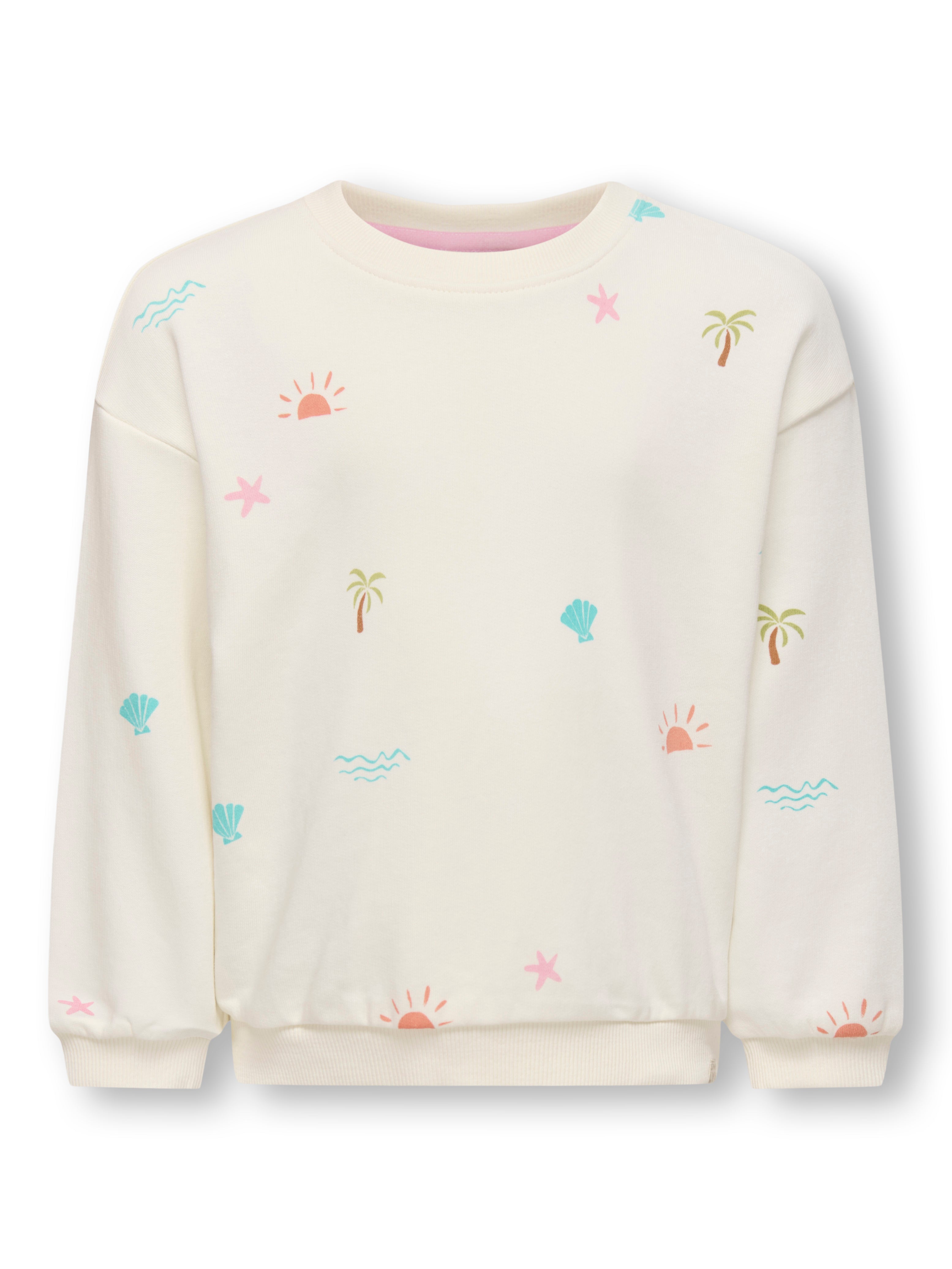 Only Mini Summer Loose Sweatshirt Tofu 92 Cm