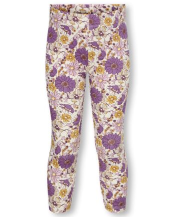 Only Mini Trinny Life Leggings Tofu Flower Bouquet 92 Cm