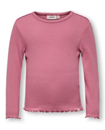 Only Mini Trinny Life Solid Top Noos Heather Rose 92 Cm