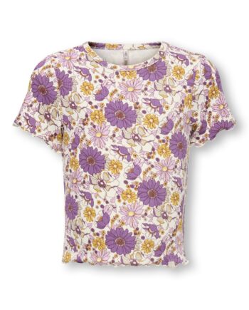 Only Mini Trinny Life Ss Top Tofu Flower Bouquet 92 Cm