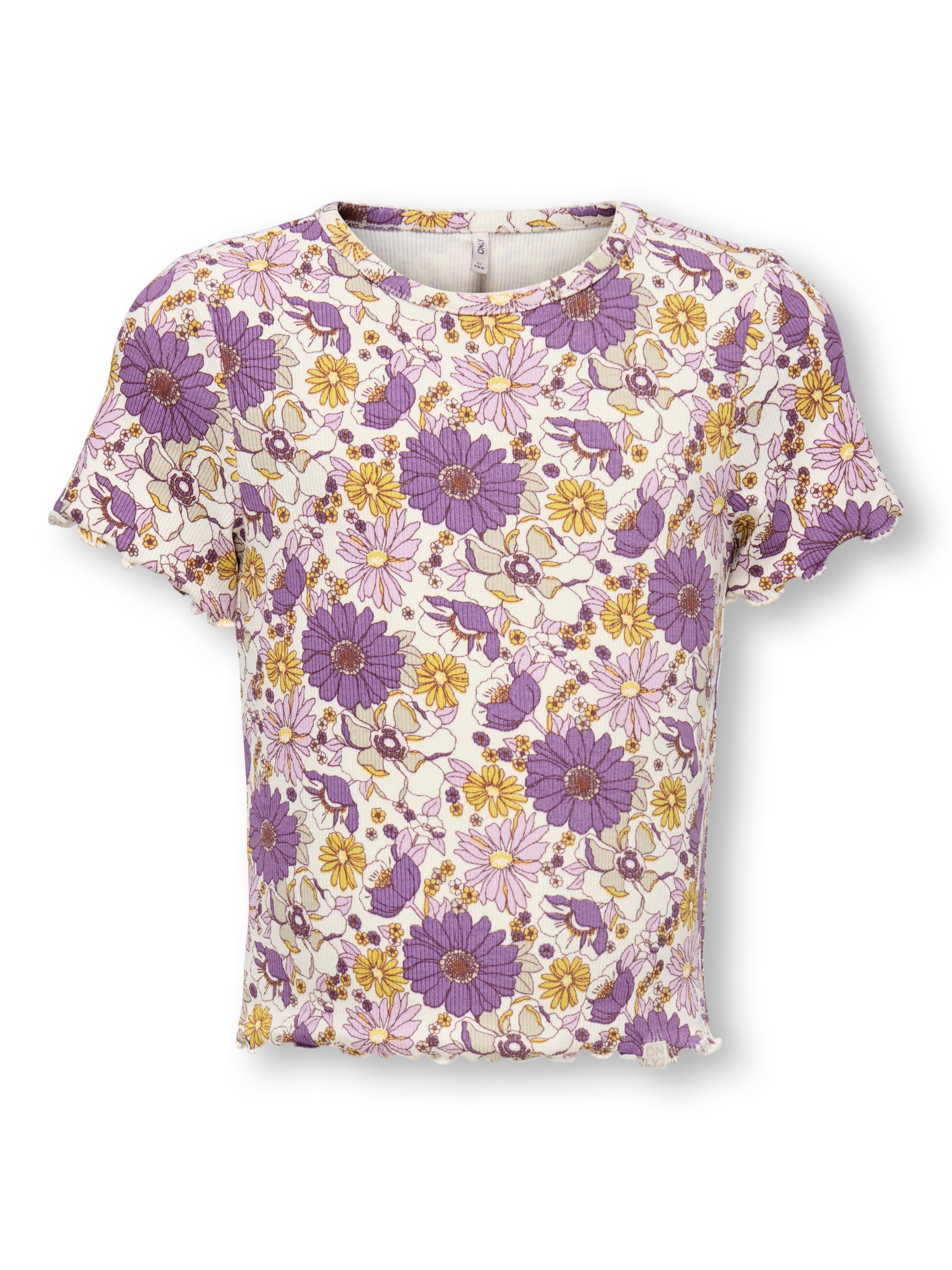 Only Mini Trinny Life Ss Top Tofu Flower Bouquet 92 Cm