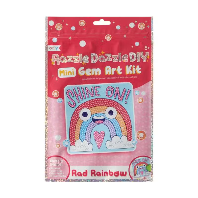 Ooly Diamant Maleri Mini Rad Rainbow