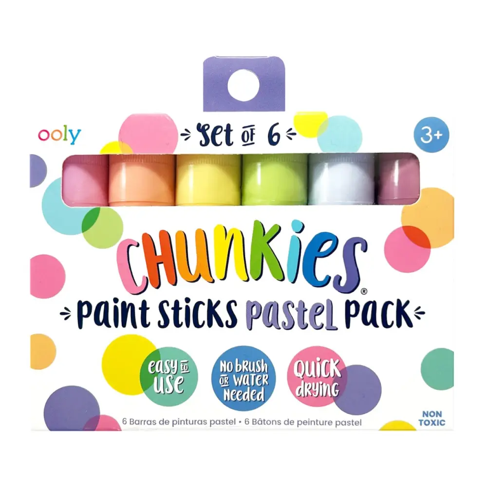 Ooly Malestift Stk Chunkies Pastel