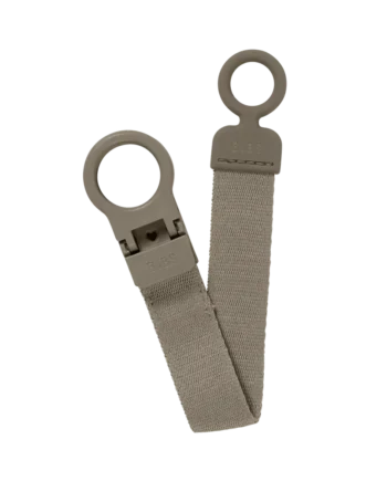 Pacifier Clip Loop Dark Oak
