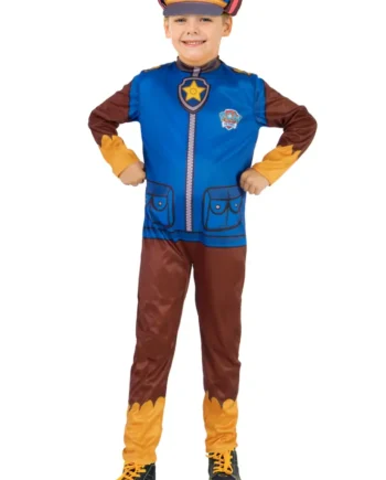 Paw Patrol Chase Kostume Blå  -  år