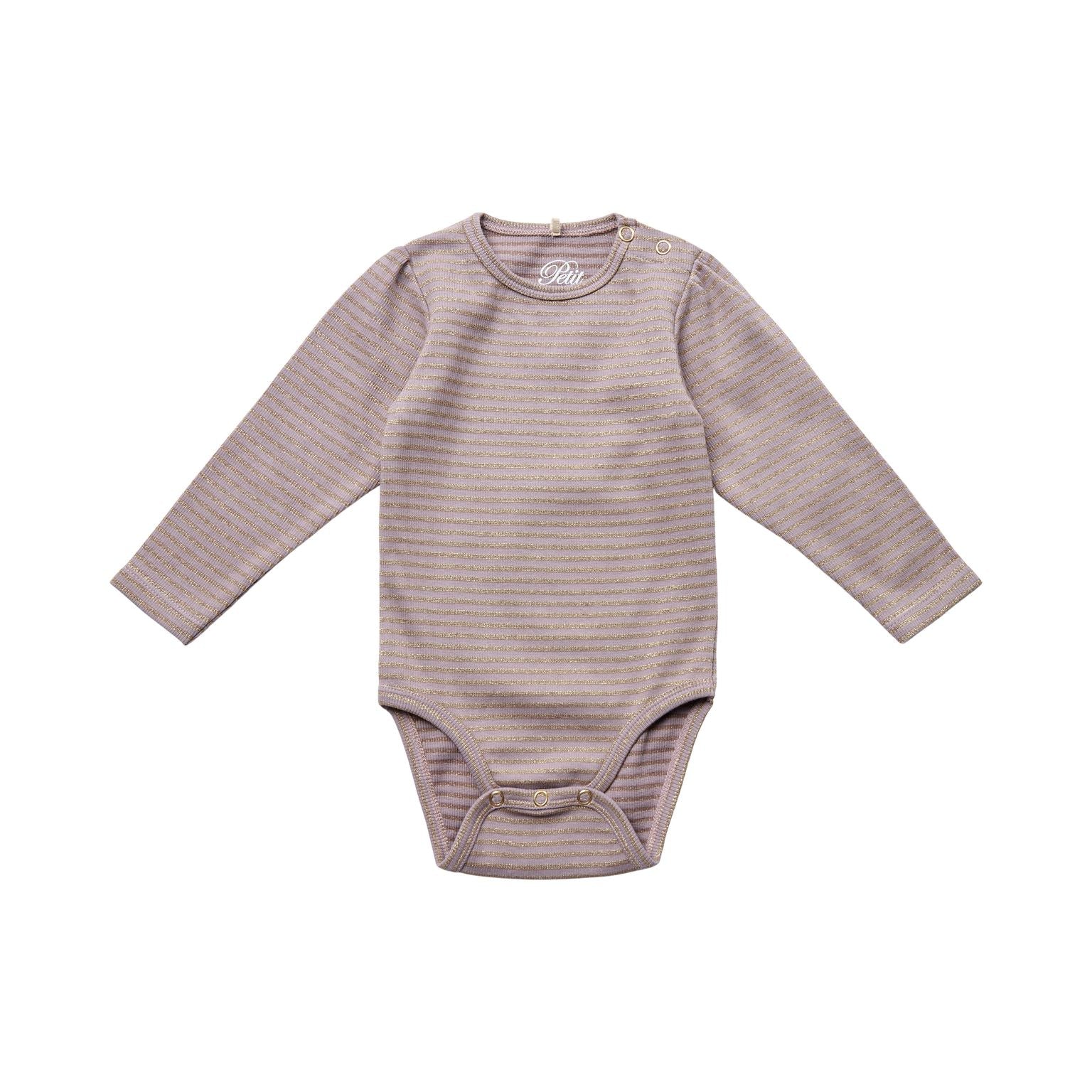 Petit By Sofie Schnoor Body Purple   Guld 56 Cm