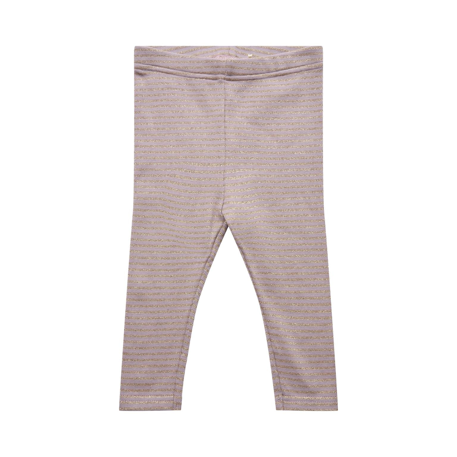 Petit By Sofie Schnoor Leggins Purple   Guld 56 Cm