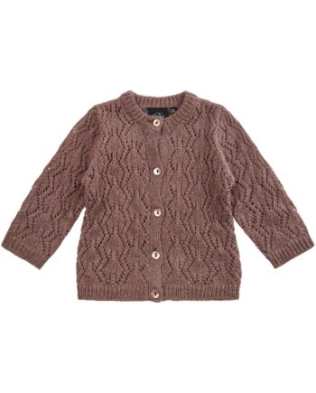 Petit By Sofie Schnoor Strik Warm Brown 56-62 Cm