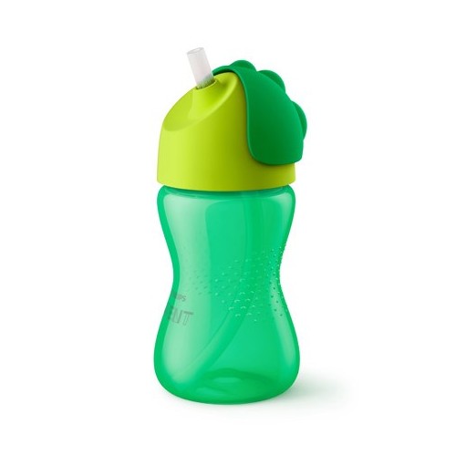 Philips Avent  Bendy Sugerørskop  Grøn   Str  12  Mdr