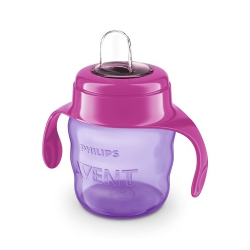 Philips Avent  Kop Med Drikketud  Lilla Lyserød  Str     Mdr