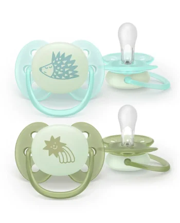 Philips Avent Ultra Soft Nat Sut  -6m Grøn Blå