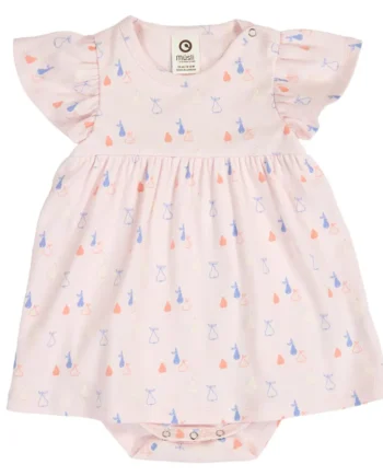 Picnic Rib Body Kjole Primrose  Shell Blue  Tofu 68