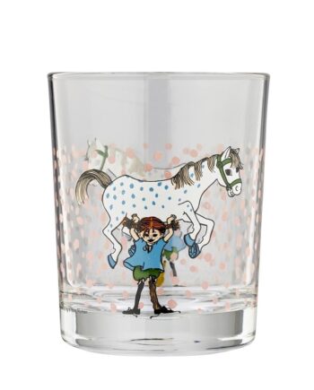 Pippi Langstrømpe Drikkeglas Hest