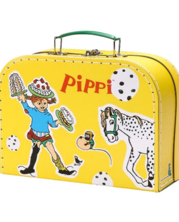 Pippi Langstrømpe Kuffert Gul