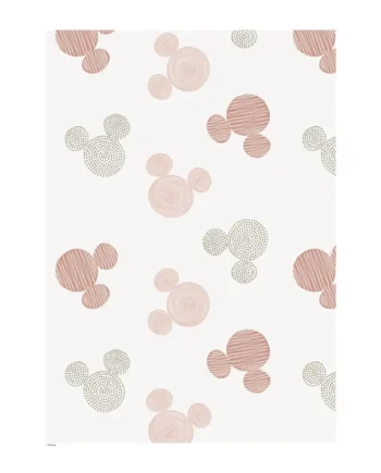 Plakat Mickey Mouse Beige Mønster 30x40