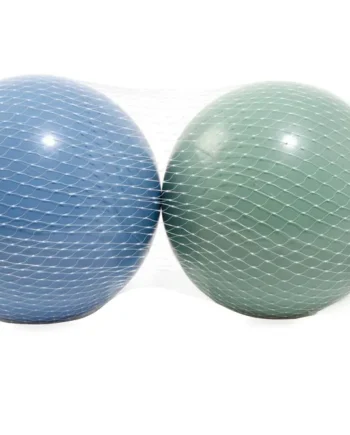 Plastikbolde   Net  Grøn Og Blå 15cm