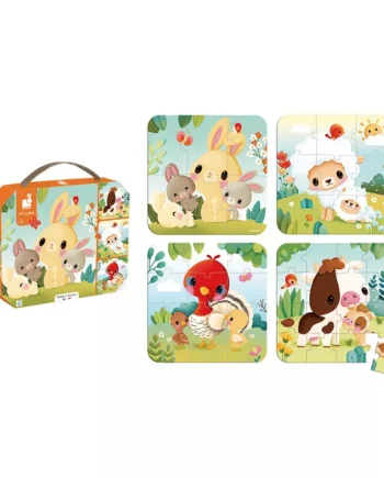 Progressive Farm Animal Puzzles  - -12-16 Pcs