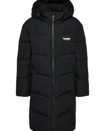 Puffer Lang Jakke Black 128